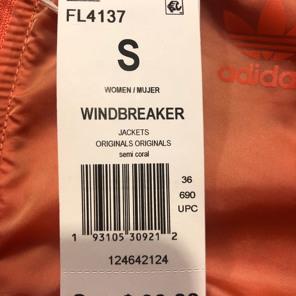NWT Adidas X Fiorucci Windbreaker - Picture 9 of 10